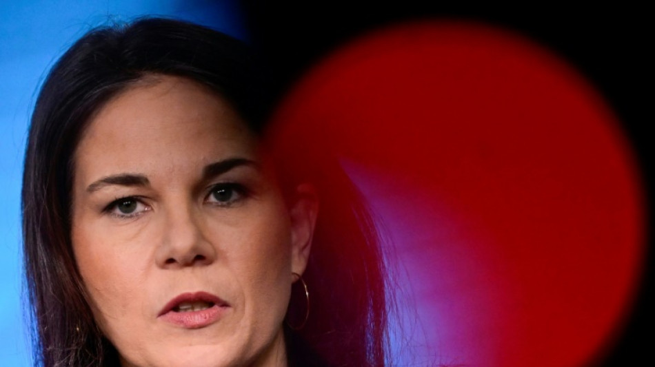 Baerbock: Waffenruhe im Gazastreifen "h&auml;ngt am seidenen Faden"