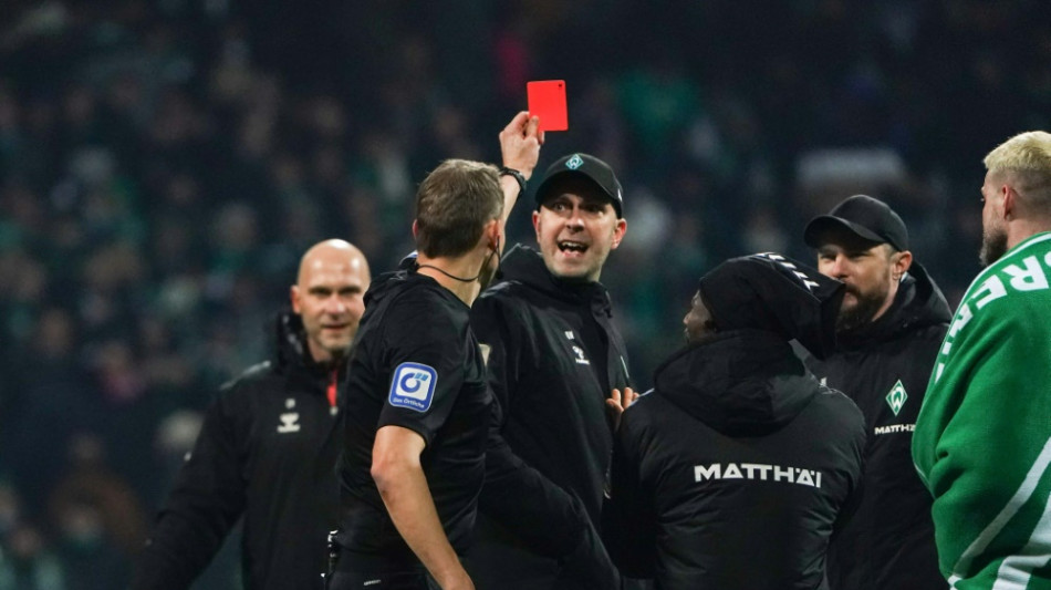 Werner reum&uuml;tig nach Roter Karte: "Sechs minus"