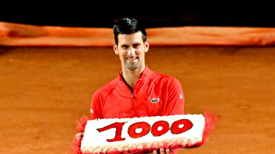 Djokovic's 1,000th career win sets up Roland Garros replay in Rome final