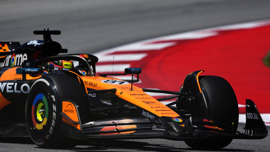 Gp Spagna: Piastri domina libere 2, quinta Ferrari Leclerc