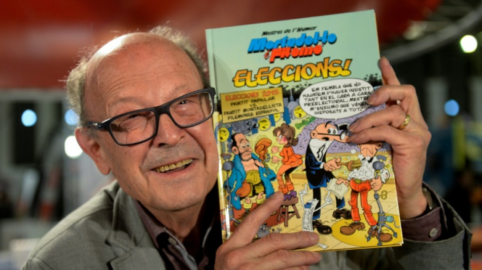 Muere el dibujante espa&ntilde;ol Ib&aacute;&ntilde;ez, creador de "Mortadelo y Filem&oacute;n"