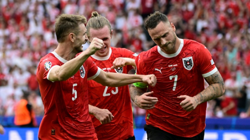 &Aacute;ustria vence Pol&ocirc;nia (3-1) pela 2&ordf; rodada do Grupo D da Euro