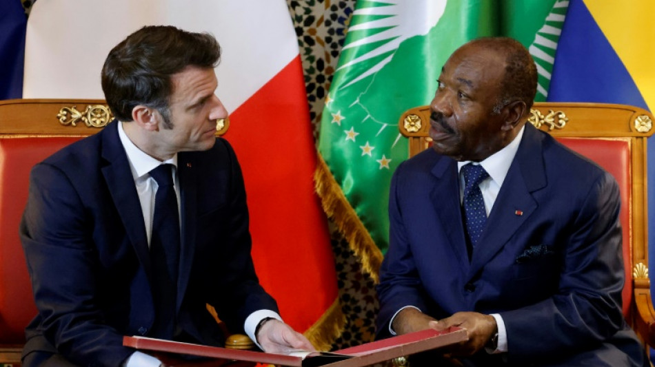 Macron participe &agrave; un sommet sur la protection des for&ecirc;ts au Gabon