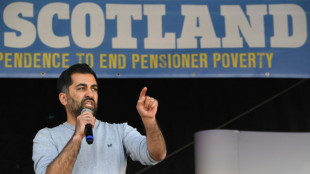 Unterstützer von Schottlands geschwächter Unabhängigkeitsbewegung demonstrieren