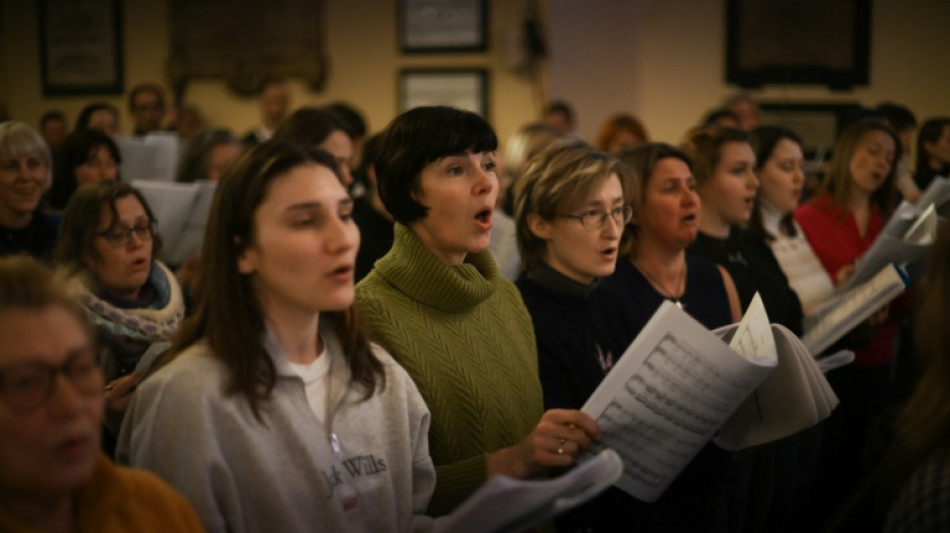 Los ucranianos de Londres "defienden" su pa&iacute;s cantando en la &oacute;pera