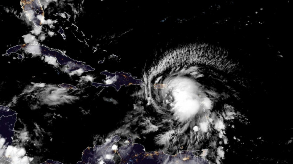 Porto Rico plong&eacute; dans le noir &agrave; l'approche de l'ouragan Fiona