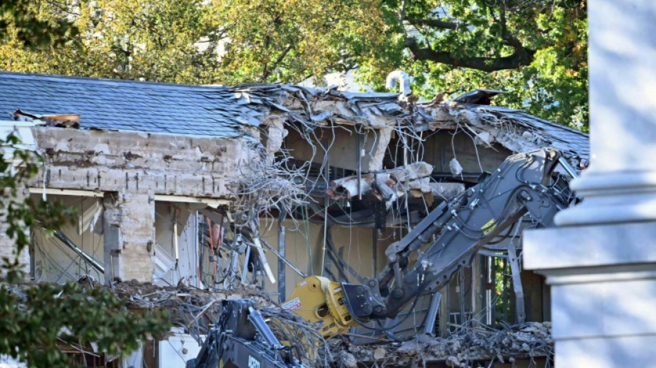 Trump demuele parte de la Casa Blanca para construir un nuevo sal&oacute;n de baile