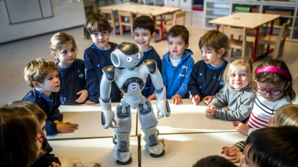 Dans une crèche suisse, un robot venu d'ailleurs parle aux enfants
