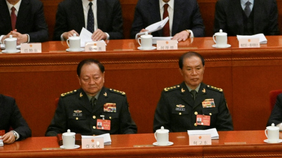 China cesa a su segundo militar de más rango por corrupción