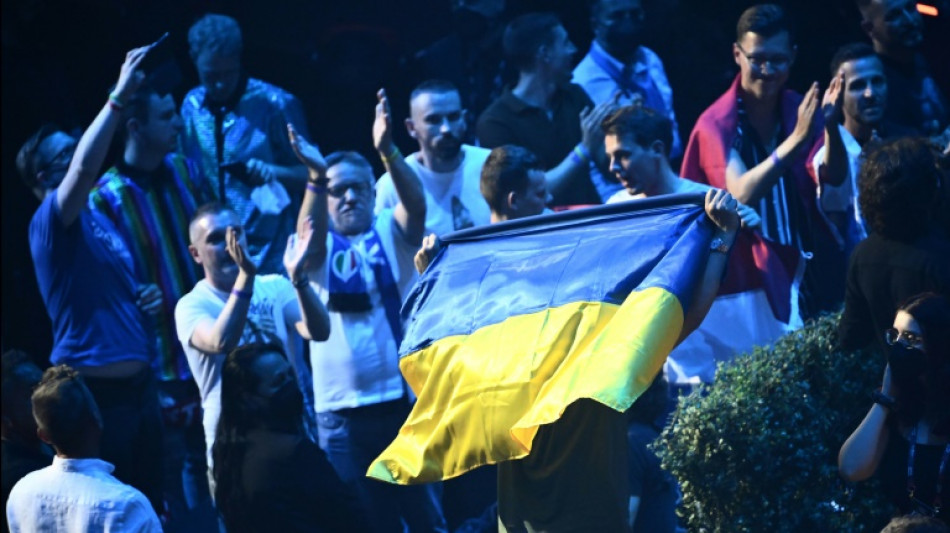 Ukraine's Kalush Orchestra throws down motherland's beats at Eurovision