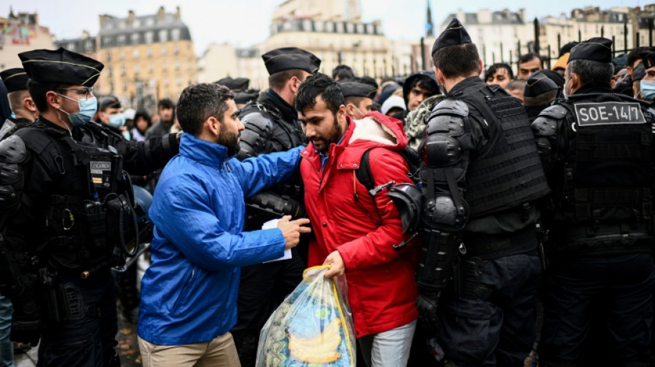 Migrantenlager nahe des Pariser Nordbahnhofs erneut geräumt