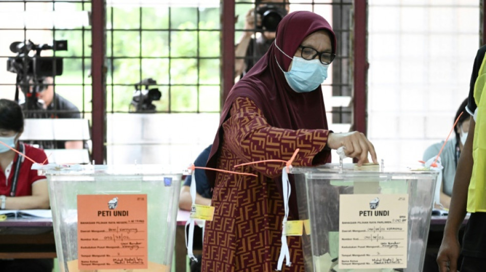 Malaysia polls close with ruling party and Anwar in close race
