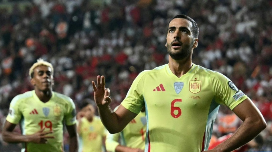 Espanha atropela Turquia (6-0) fora de casa e fica mais perto da Copa de 2026