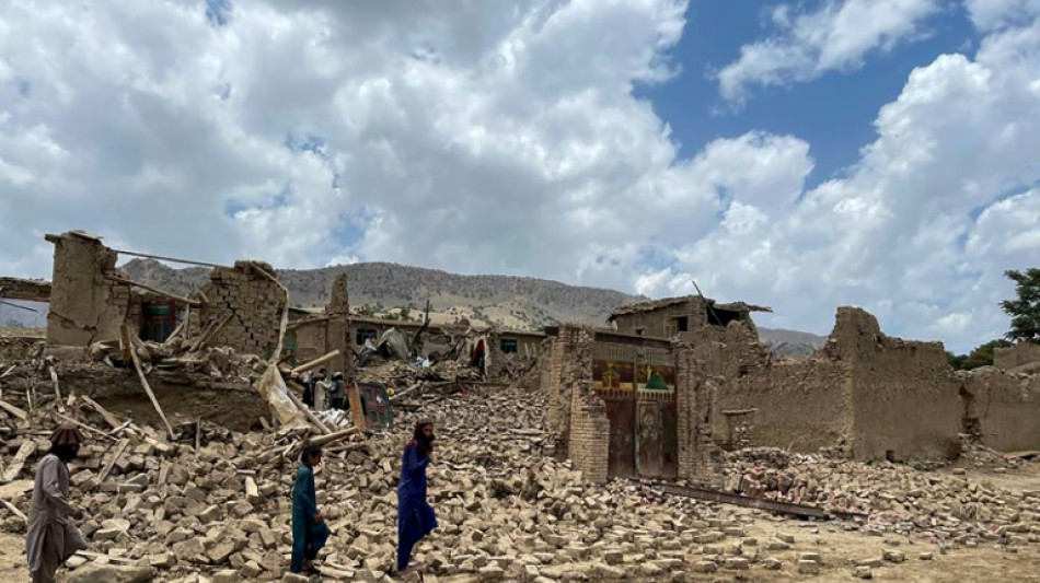 Shocked quake survivors wander through ruined Afghan villages