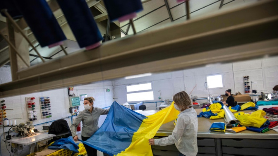'Totally unprecedented': Ukraine flag sales soar at France factory