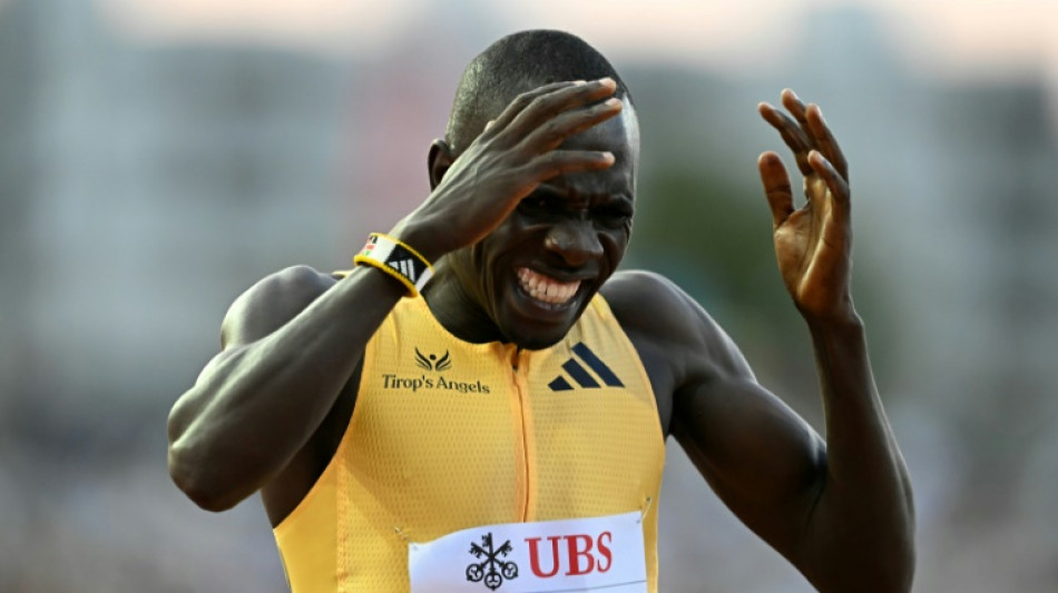 Athl&eacute;tisme: &agrave; Lausanne, Wanyonyi fond sur Rudisha, Tebogo a encore la forme