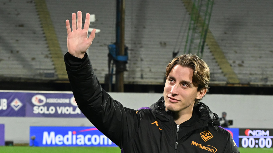 Roma-Fiorentina, Bove si commuove al giro di campo all'Olimpico