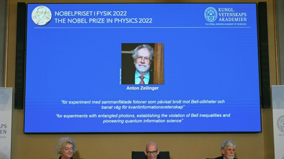 Premio Nobel de F&iacute;sica para tres pioneros del mundo cu&aacute;ntico