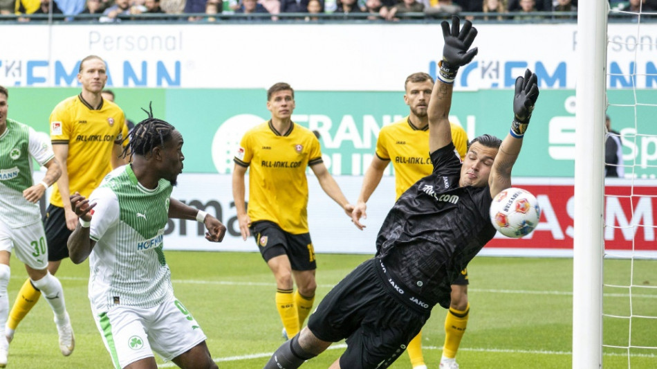 R&uuml;ckkehr nach 1176 Tagen: Dresden verliert in F&uuml;rth