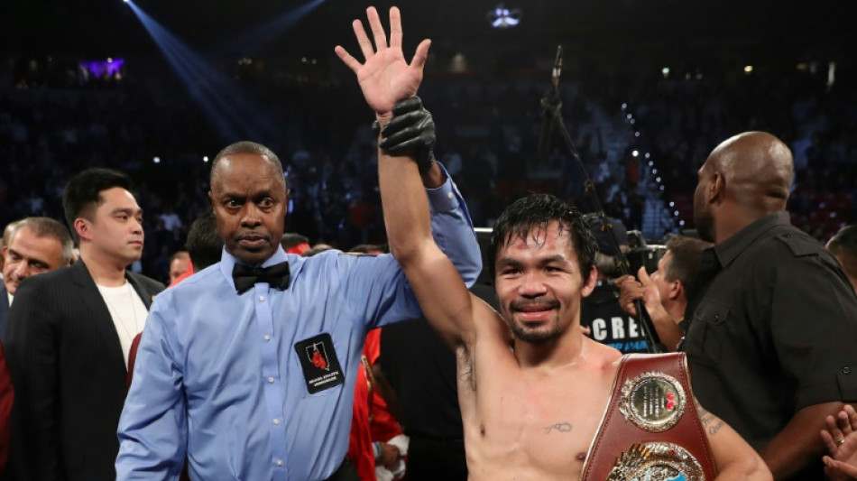 Pacquiao volta ao ringue para lutar pelo t&iacute;tulo dos meio-m&eacute;dios contra o americano Mario Barrios
