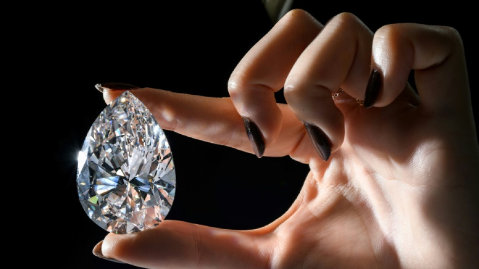 Biggest white diamond ever auctioned fetches $21.9 million