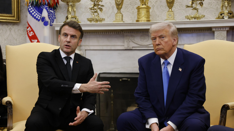 Macron, 'su Ucraina &egrave; un test di credibilit&agrave; per gli Usa'