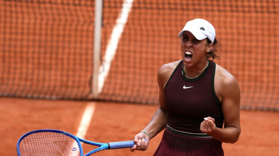 Keys says 'never too late' for success after reaching French Open quarters