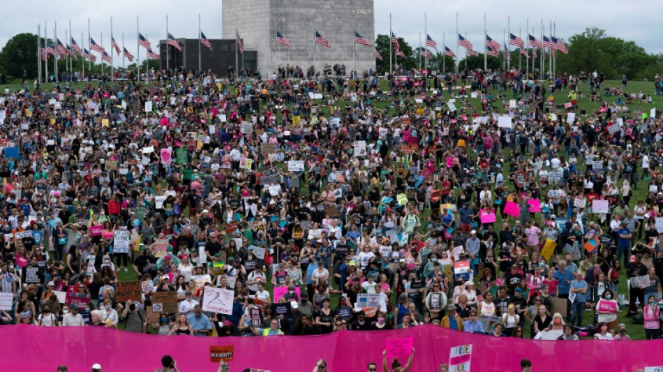 Zehntausende demonstrieren für Erhalt des Rechts auf Abtreibungen in den USA