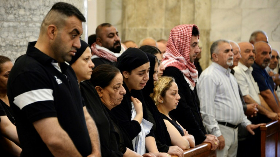 Irak: douleur et col&egrave;re &agrave; Qaraqosh apr&egrave;s un mariage endeuill&eacute; par un incendie