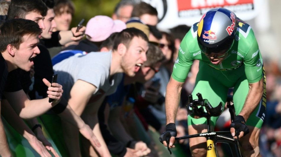 Van Aert wins Paris-Nice time trial to take race lead