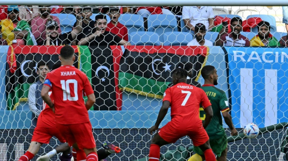 Embolo lifts Swiss to win over Cameroon at World Cup