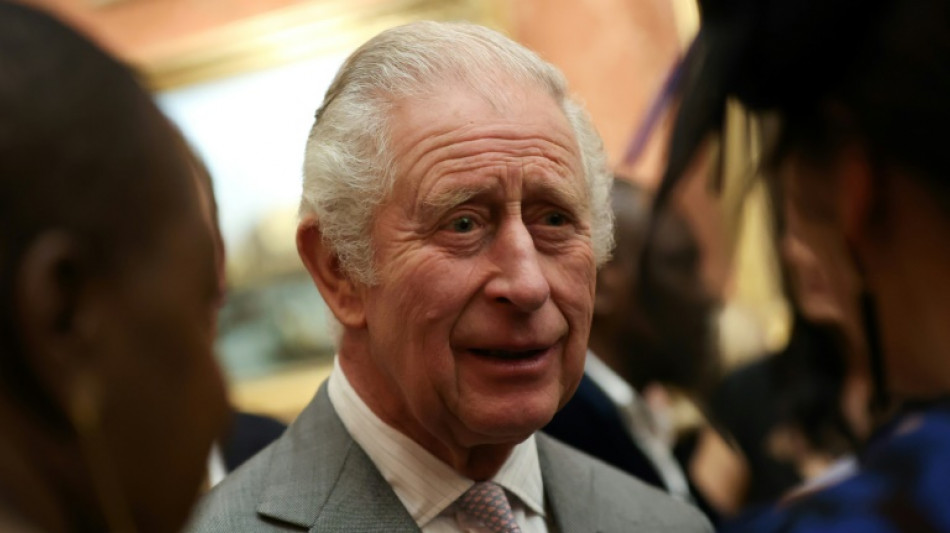 Charles III welcomes S.Africa president as hosts first state visit of reign