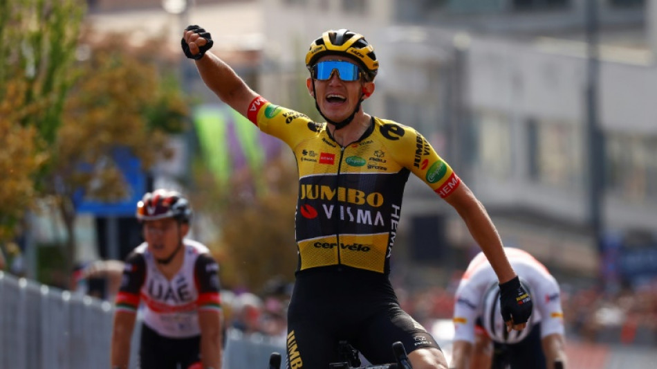 Jumbo's Bouwman wins hilly Giro stage 7 as Lopez retains lead