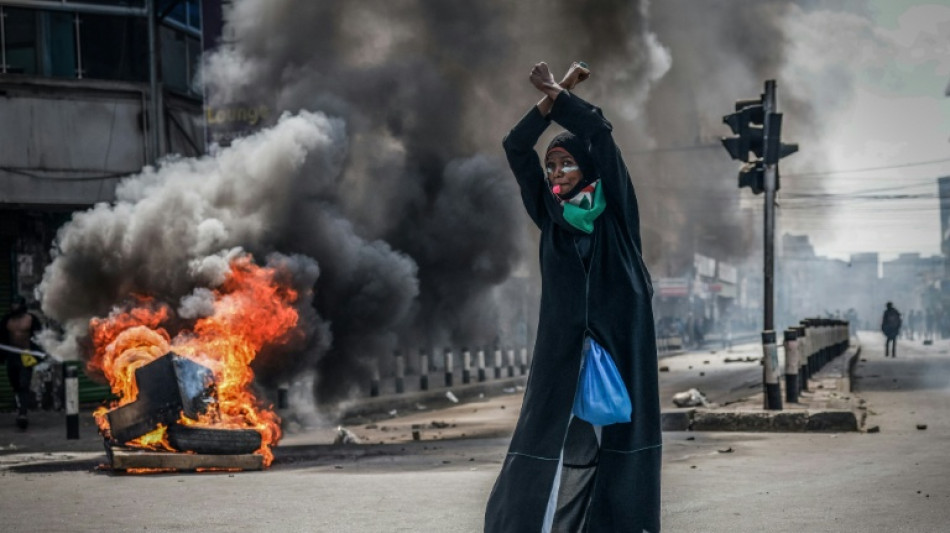 Enfrentamientos en Kenia durante la conmemoraci&oacute;n de las protestas de 2024