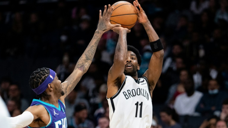 NBA: portés par 50 points d'Irving, les Nets goûtent à nouveau la victoire