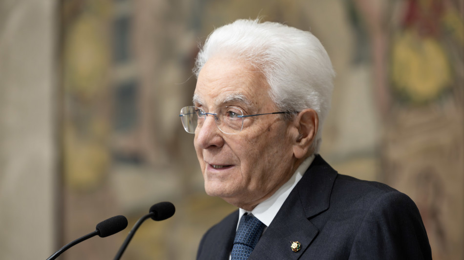 Mattarella, palestinesi hanno diritto al loro focolare