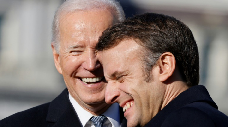 Macron: Frankreich und die USA müssen wieder "Waffenbrüder" werden.
