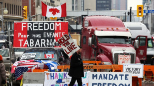 A Ottawa, des manifestants anti-restrictions sanitaires prêts "à tout" pour leur "liberté"