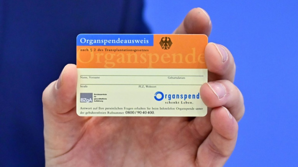 Etwa die Hälfte der Menschen in Deutschland besitzt Organspendeausweis