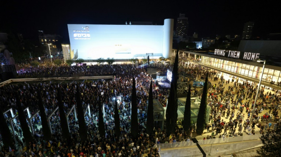Landesweite Proteste in Israel gegen Netanjahus Regierung 