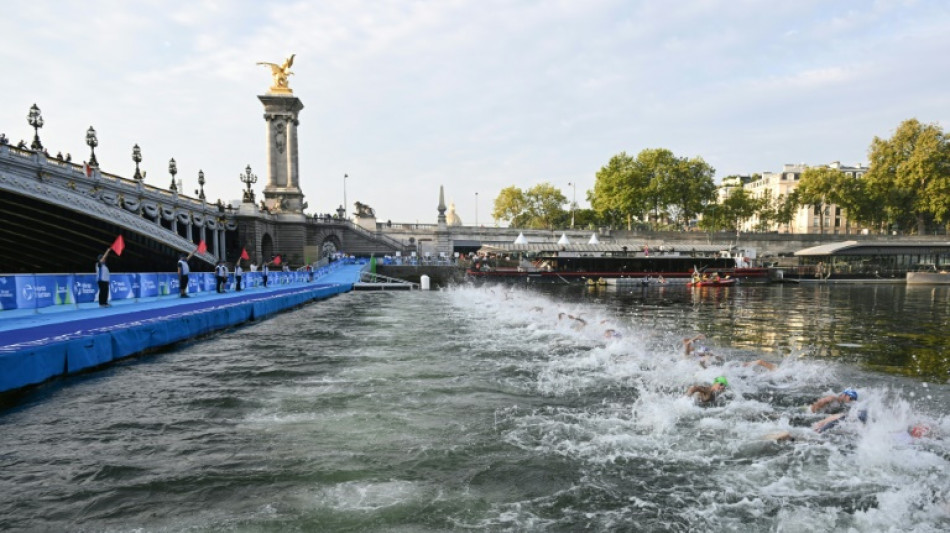 JO-2024: la natation dans la Seine d'une &eacute;preuve test de triathlon encore annul&eacute;e en raison de la qualit&eacute; de l'eau 