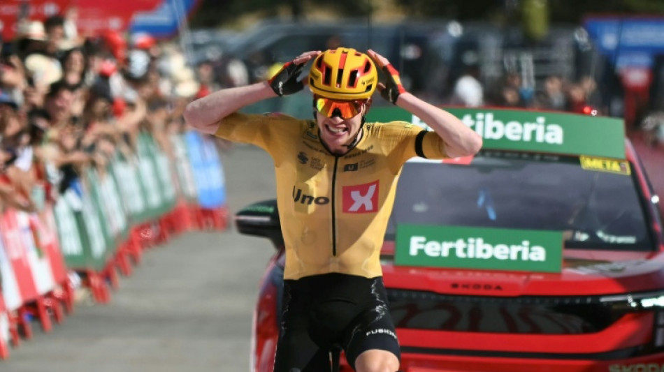 Tour d'Espagne: l'hommage royal du Norv&eacute;gien Leknessund
