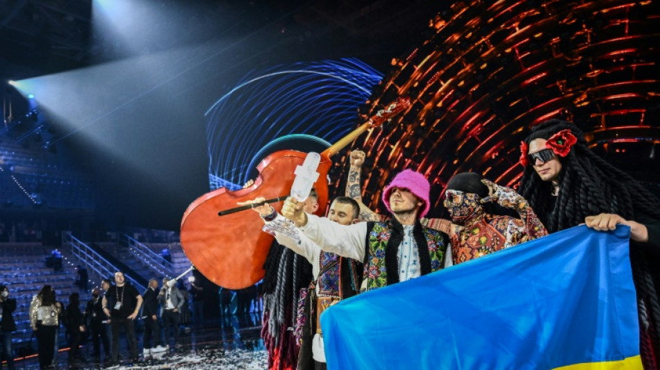 Eurovision: l'Ukraine remporte la victoire en chantant