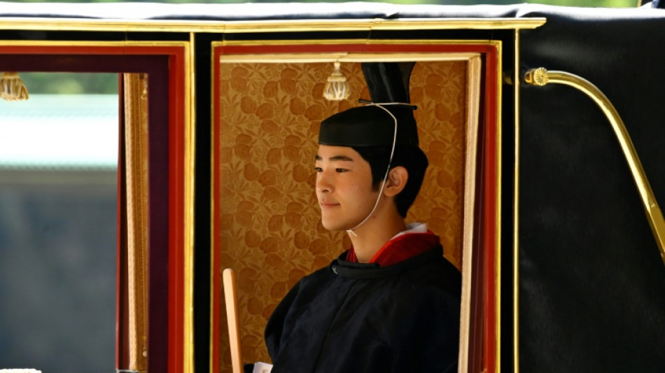 Le Japon célèbre la majorité du seul jeune héritier masculin au trône