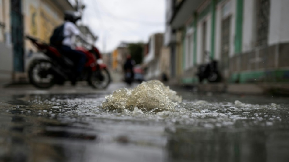 Dans le nord du P&eacute;rou, des murets de fortune avant le retour d'El Ni&ntilde;o