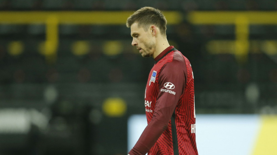 Hertha-Torwart Jarstein vor Frankfurt-Spiel suspendiert