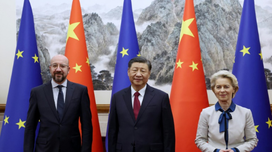 EU-Spitze mahnt Peking bei Gipfeltreffen wegen Taiwan und Ukraine-Krieg