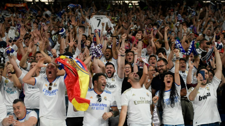 Foot/C1: "Gagner et savourer", sc&egrave;nes de liesse &agrave; Madrid apr&egrave;s le sacre du Real Madrid