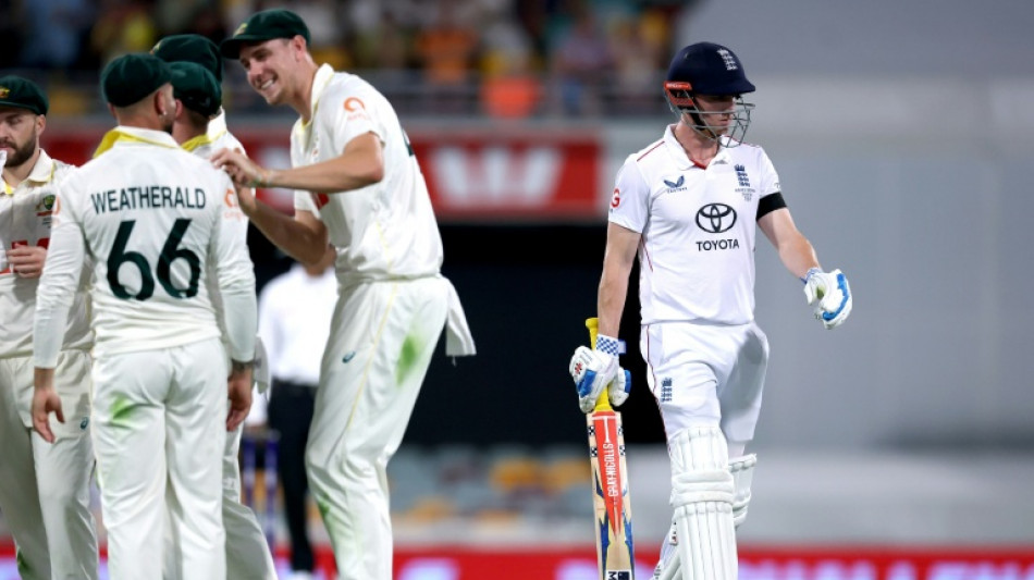 England staring down the barrel under Gabba lights as Australia dominate
