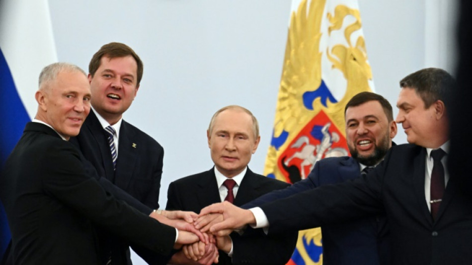 Putin finaliza la anexi&oacute;n de cuatro regiones de Ucrania